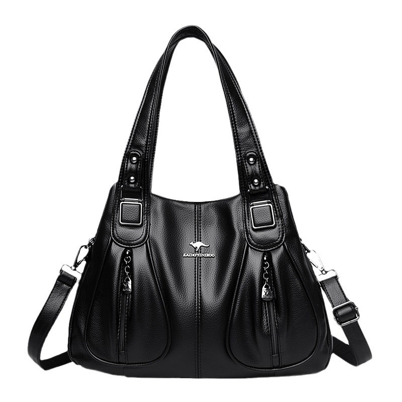 Umhängetasche für Damen ⎜ Geräumige Schultertasche mit mehreren Fächern für Alltag und Freizeit