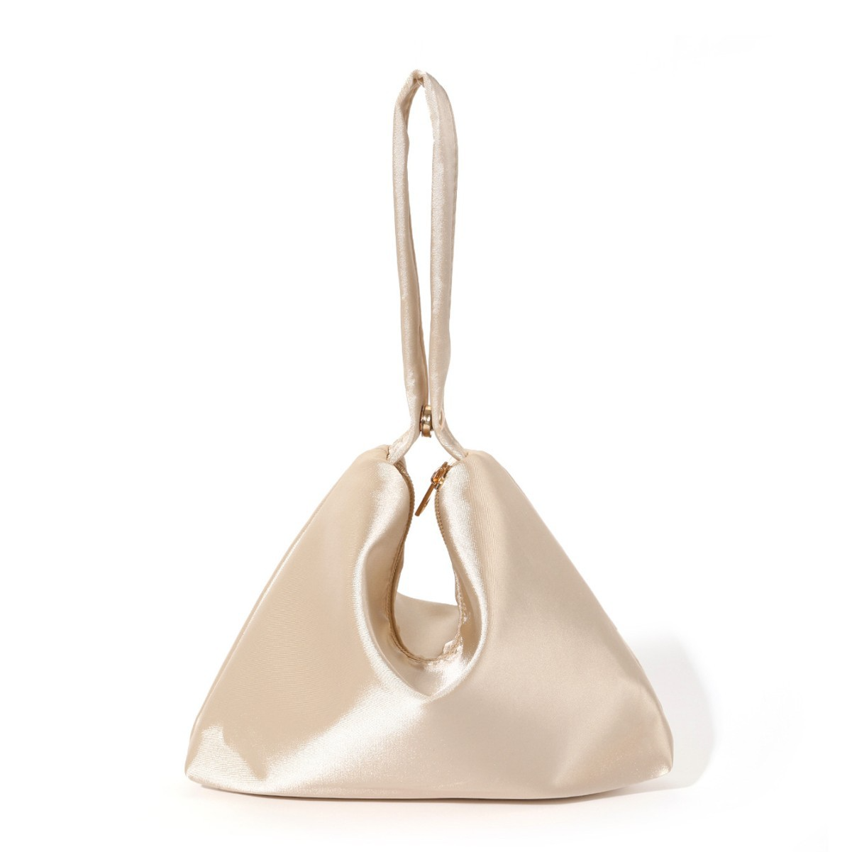 Abendtasche aus Satin für Damen ⎜ Elegante Handtasche mit Magnetverschluss für stilvolle Dinner-Events
