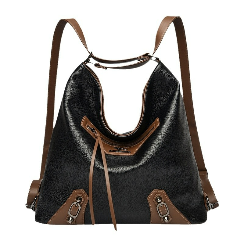 Umhängetasche für Damen ⎜ Große Schultertasche mit mehreren Fächern und viel Stauraum für Alltag und Reisen