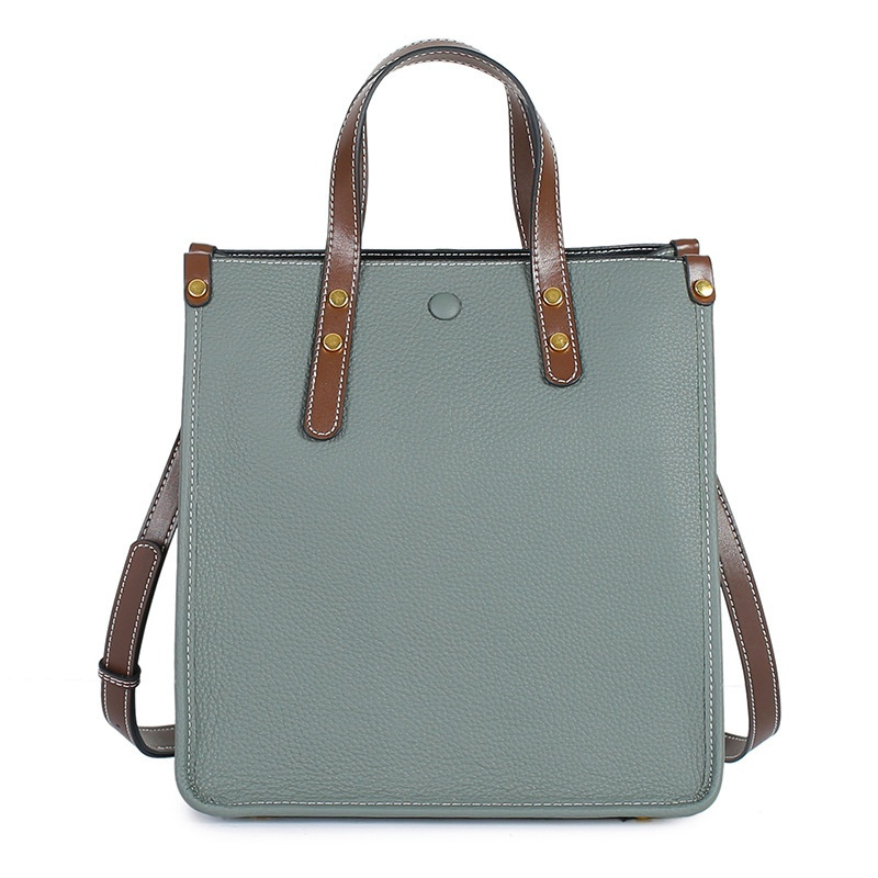 Business Handtasche für Damen ⎜ Große Ledertasche mit Schulterriemen und stabilem Griff