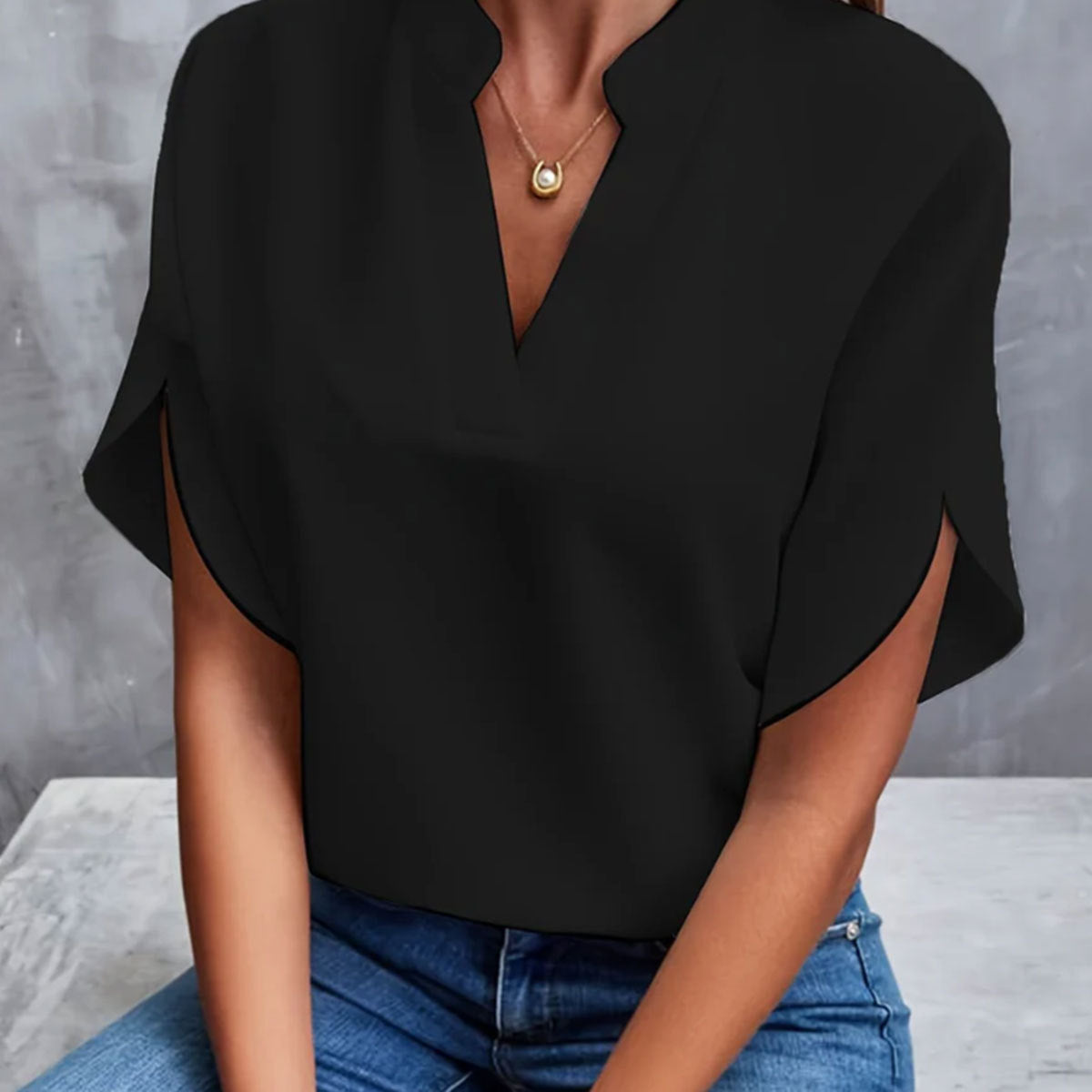 Melanie - Elegante und leichte Bluse für Damen