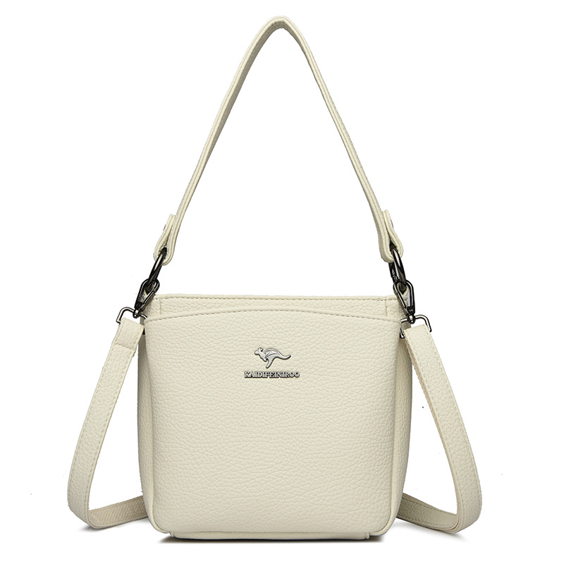 Umhängetasche für Damen ⎜ Modische Handtasche mit verstellbarem Riemen und schlichtem Design