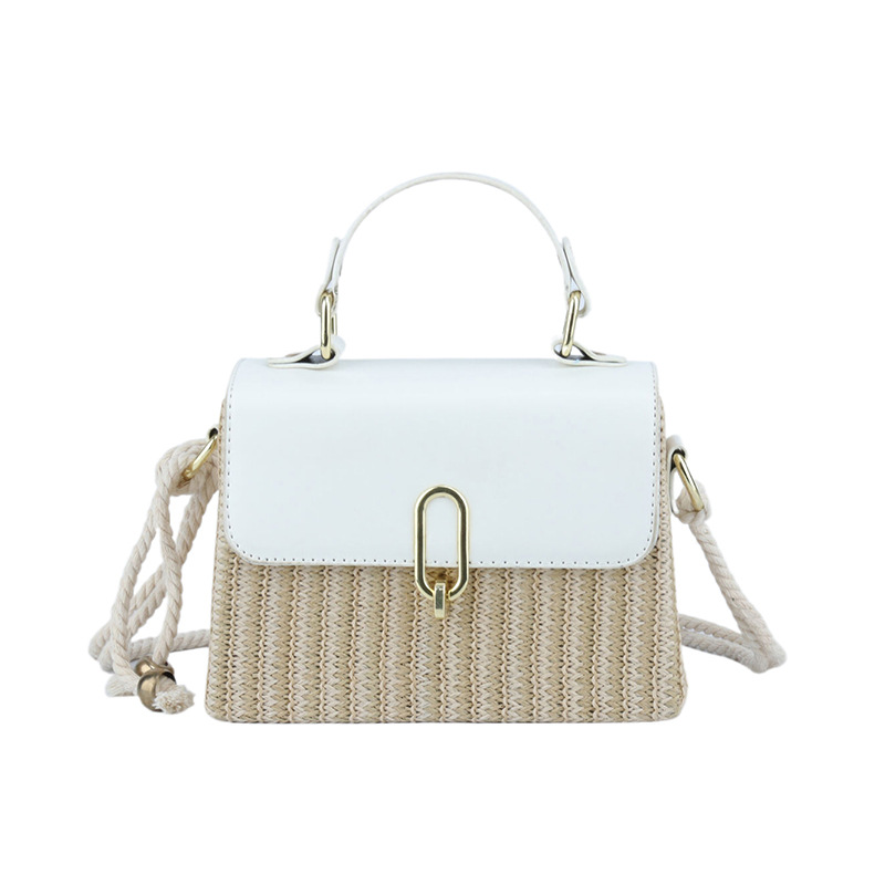 Woven Handtasche für Damen ⎜ Vielseitiges Design mit Schultergurt und eleganter Rattan-Optik