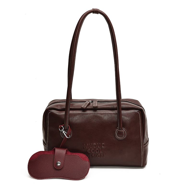 Shopper Tasche für Damen ⎜ Retro Schultertasche mit großem Stauraum für Alltag, Arbeit und Freizeit
