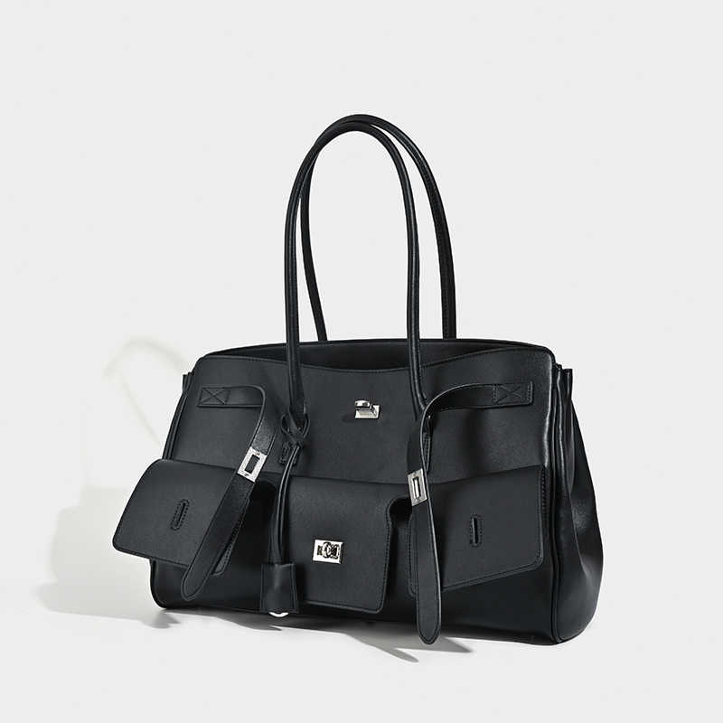 Shopper Tasche für Damen ⎜ Große Schultertasche im Wing-Design mit viel Stauraum für Beruf und Alltag