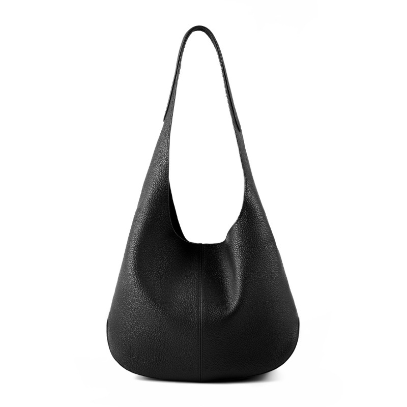 Schultertasche für Damen ⎜ Weiches Leder mit großem Stauraum für Alltag und Freizeit