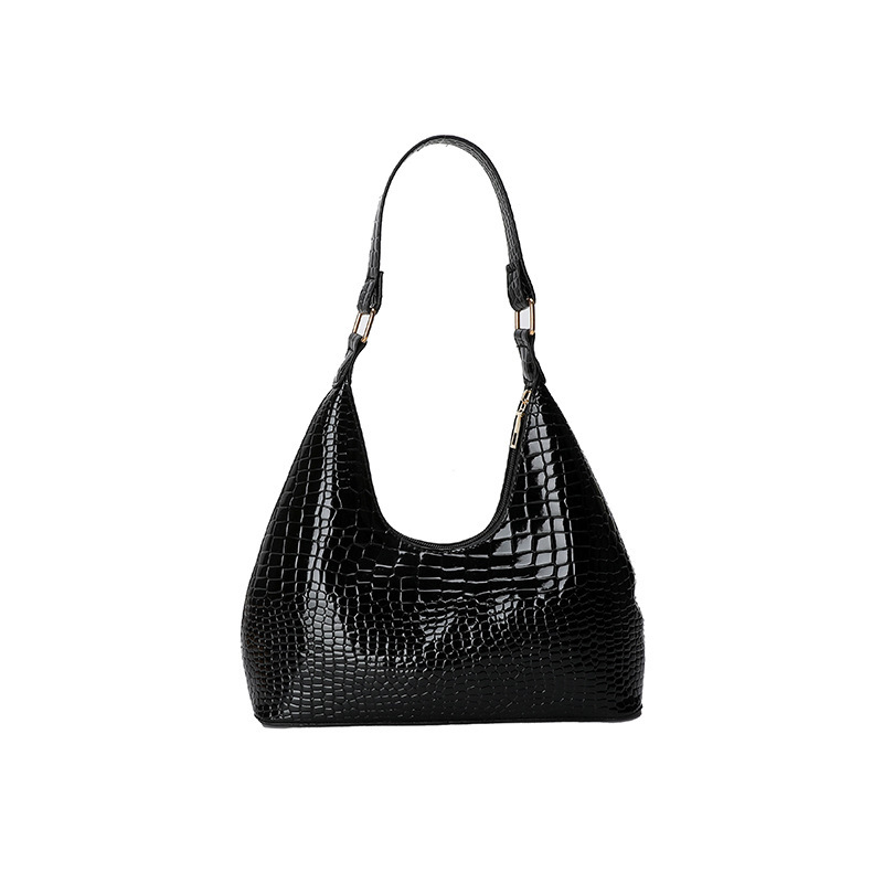Schultertasche für Damen ⎜ Modische Umhängetasche mit großem Innenfach und abnehmbarem Riemen für den Alltag