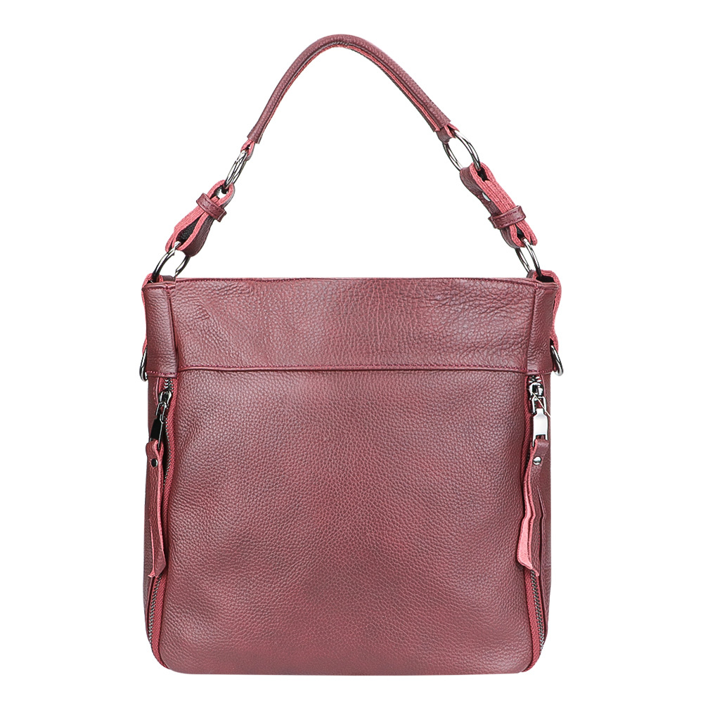 Shopper Tasche für Damen ⎜ Geräumige Schultertasche aus Lederoptik mit Reißverschluss und praktischem Tragekomfort