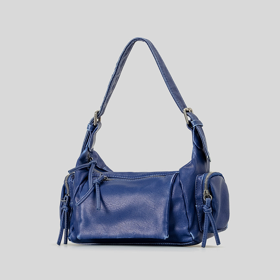 Elegante Schultertasche mit Retro-Effekt ⎜ Stylische Ledertasche mit vielseitigen Fächern für Alltag und Freizeit