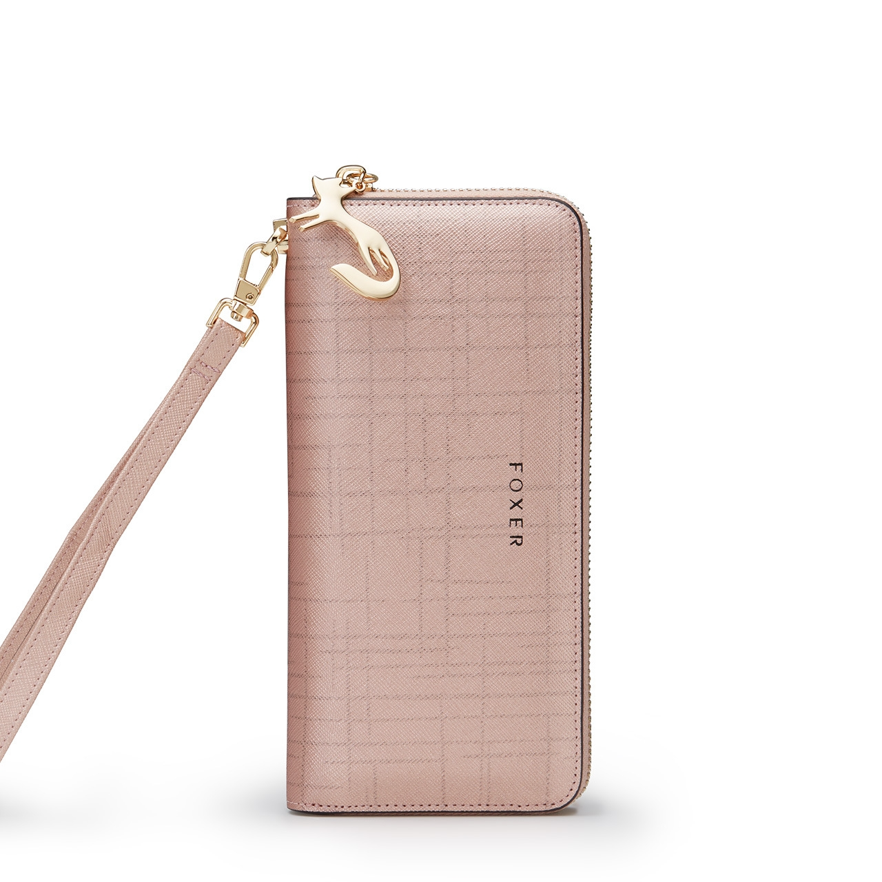 Münzbörse für Damen ⎜ Lange Clutch mit mehreren Kartenfächern und elegantem Design