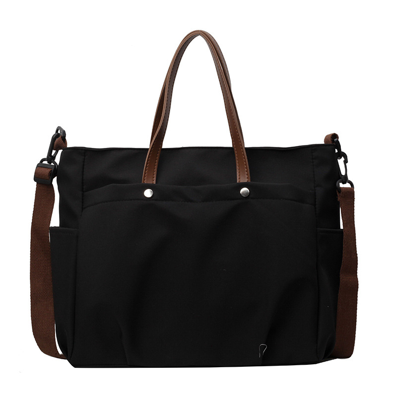 Casual Schultertasche für Damen ⎜ Große Kapazität mit mehreren Fächern für Alltag und Freizeit