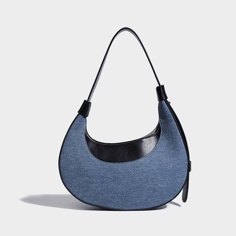 Umhängetasche für Damen ⎜ Modische Satteltasche mit elegantem Design und verstellbarem Trageriemen