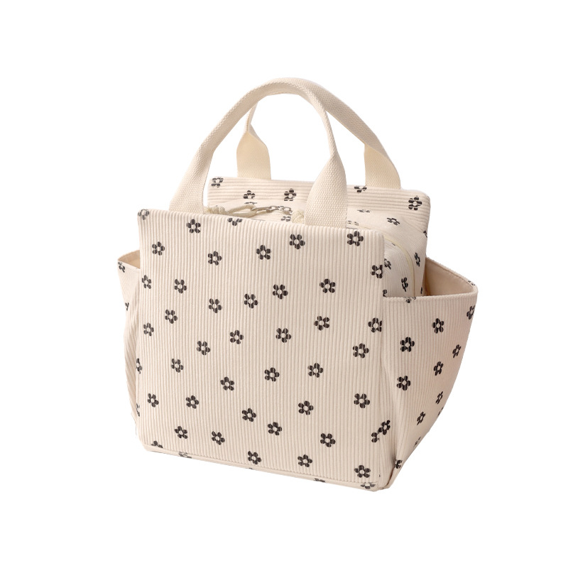 Lunch Bag für Damen ⎜ Tragbare Isoliertasche mit großem Fassungsvermögen für Schule und Büro