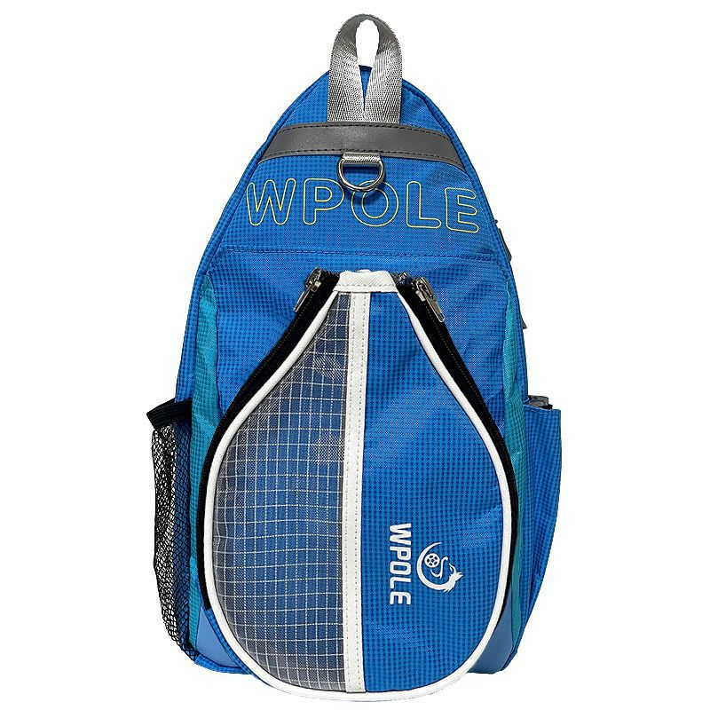 Sportliche Umhängetasche für Tischtennis ⎜ Leichte Brusttasche mit Flaschenfach für Training und Freizeit