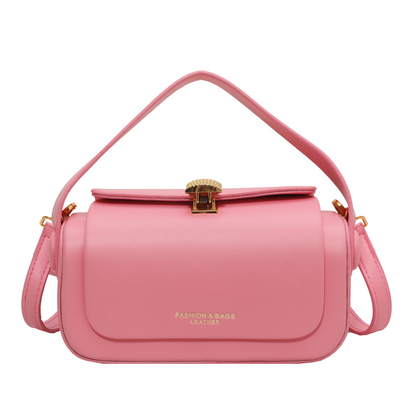 Damen Umhängetasche Mit Clipverschluss ⎜ Elegante Handtasche In Lederoptik Für Alltag Und Besondere Anlässe
