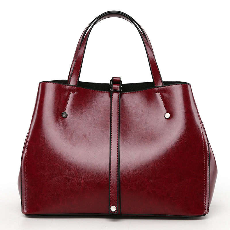 Handtasche für Damen ⎜ Elegante Tragetasche in Lederoptik mit großzügigem Stauraum und zeitlosem Design