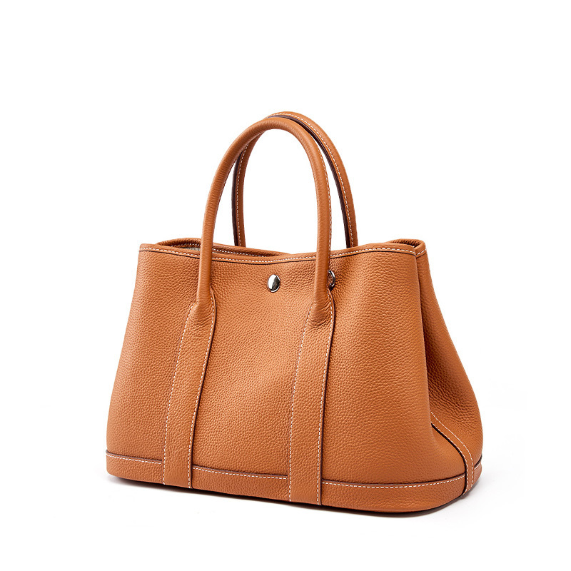 Shopper Tasche für Damen ⎜ Vielseitige Tragetasche aus Leder für Einkauf, Arbeit und Alltag
