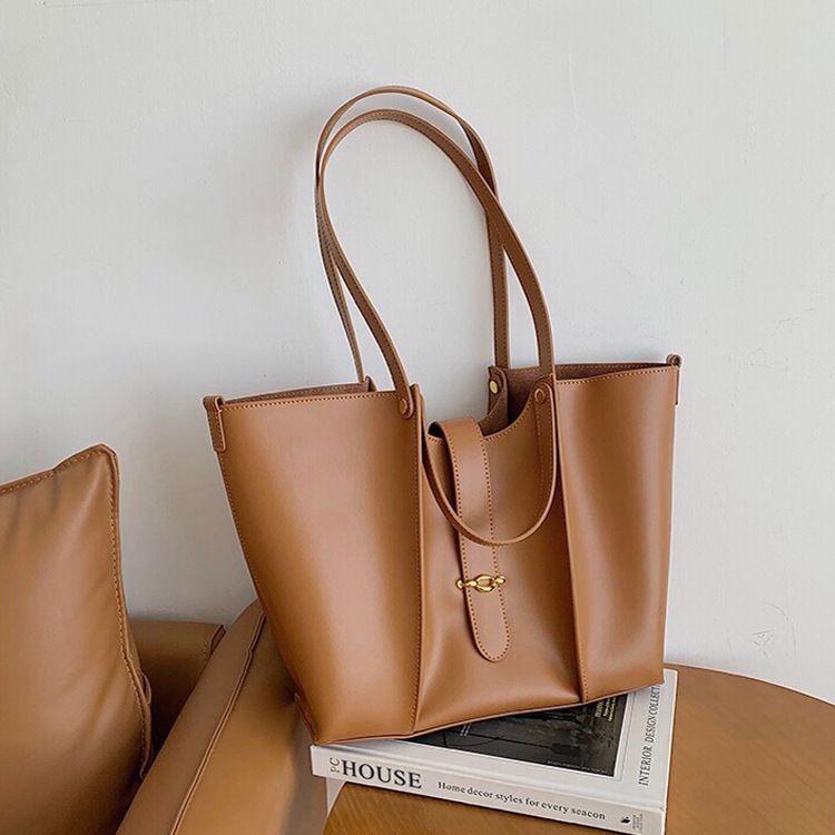 Shopper Tasche für Damen aus Echtleder ⎜ Hochwertige Tragetasche mit viel Platz für Büro, Alltag und City-Looks