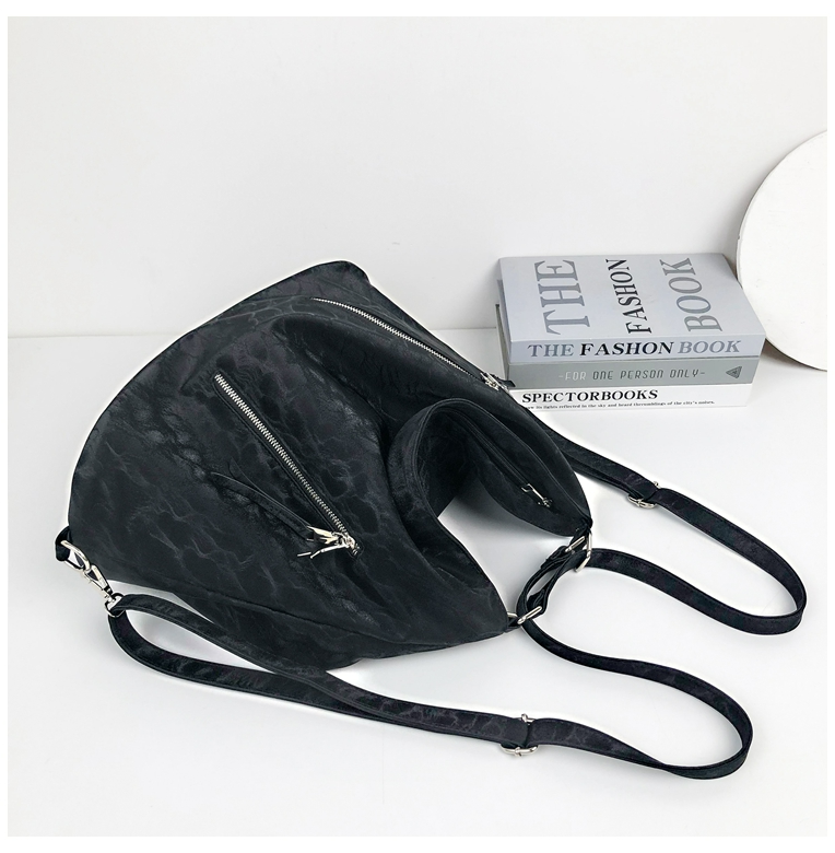 Shopper Tasche für Damen ⎜ Weiche Schultertasche mit Reißverschlusstaschen und großer Kapazität für Alltag und Freizeit