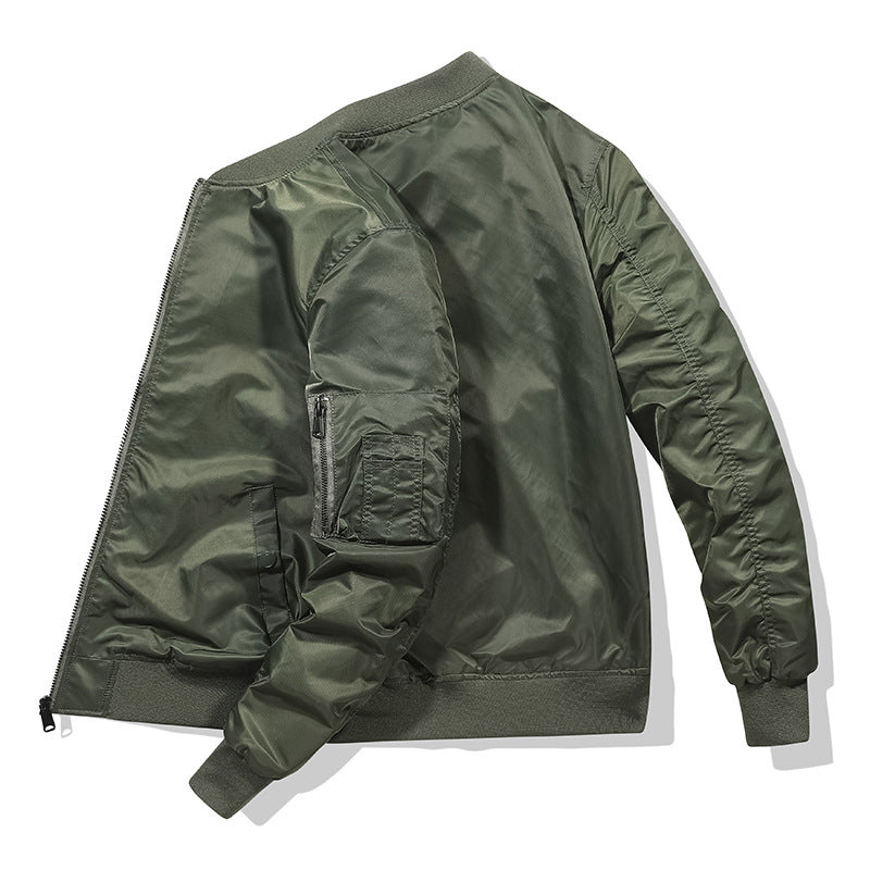 Herren-bomberjacke Von Edelkraft Stilvolle Eleganz Für Den Modernen Mann