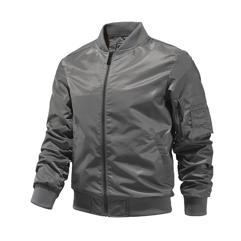 Herren-bomberjacke Von Edelkraft Stilvolle Eleganz Für Den Modernen Mann