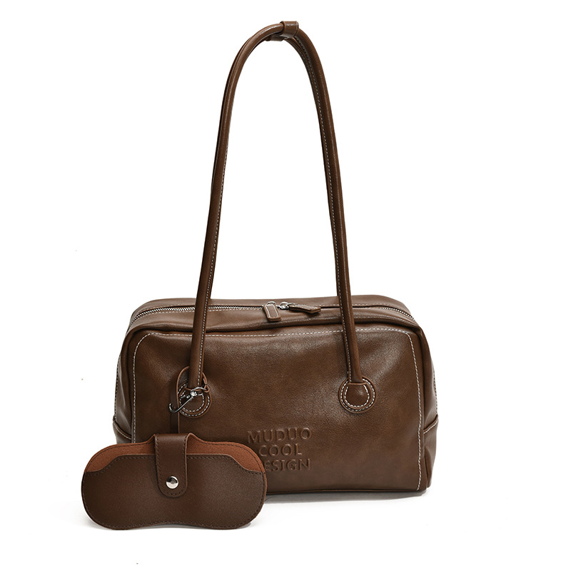 Shopper Tasche für Damen ⎜ Retro Schultertasche mit großem Stauraum für Alltag, Arbeit und Freizeit