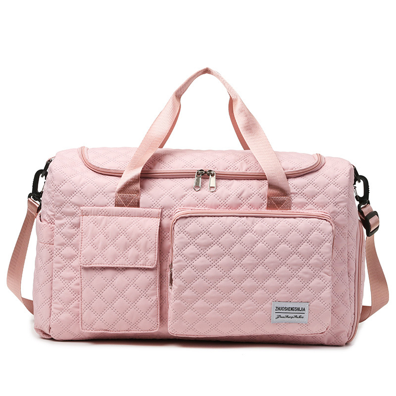 Reisetasche für Damen ⎜ Leichte Sporttasche mit großer Kapazität und praktischer Trennung von Nass und Trocken