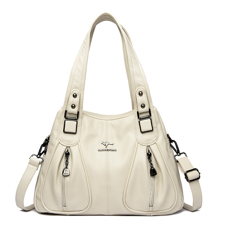 Umhängetasche für Damen ⎜ Geräumige Schultertasche mit mehreren Fächern für Alltag und Freizeit