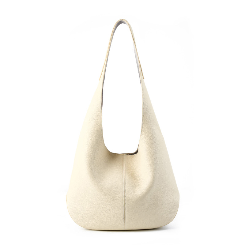Schultertasche für Damen ⎜ Weiches Leder mit großem Stauraum für Alltag und Freizeit