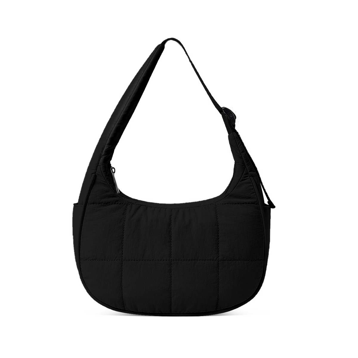 Schultertasche für Damen ⎜ Leichte Nylon-Umhängetasche mit viel Stauraum für Alltag und Freizeit