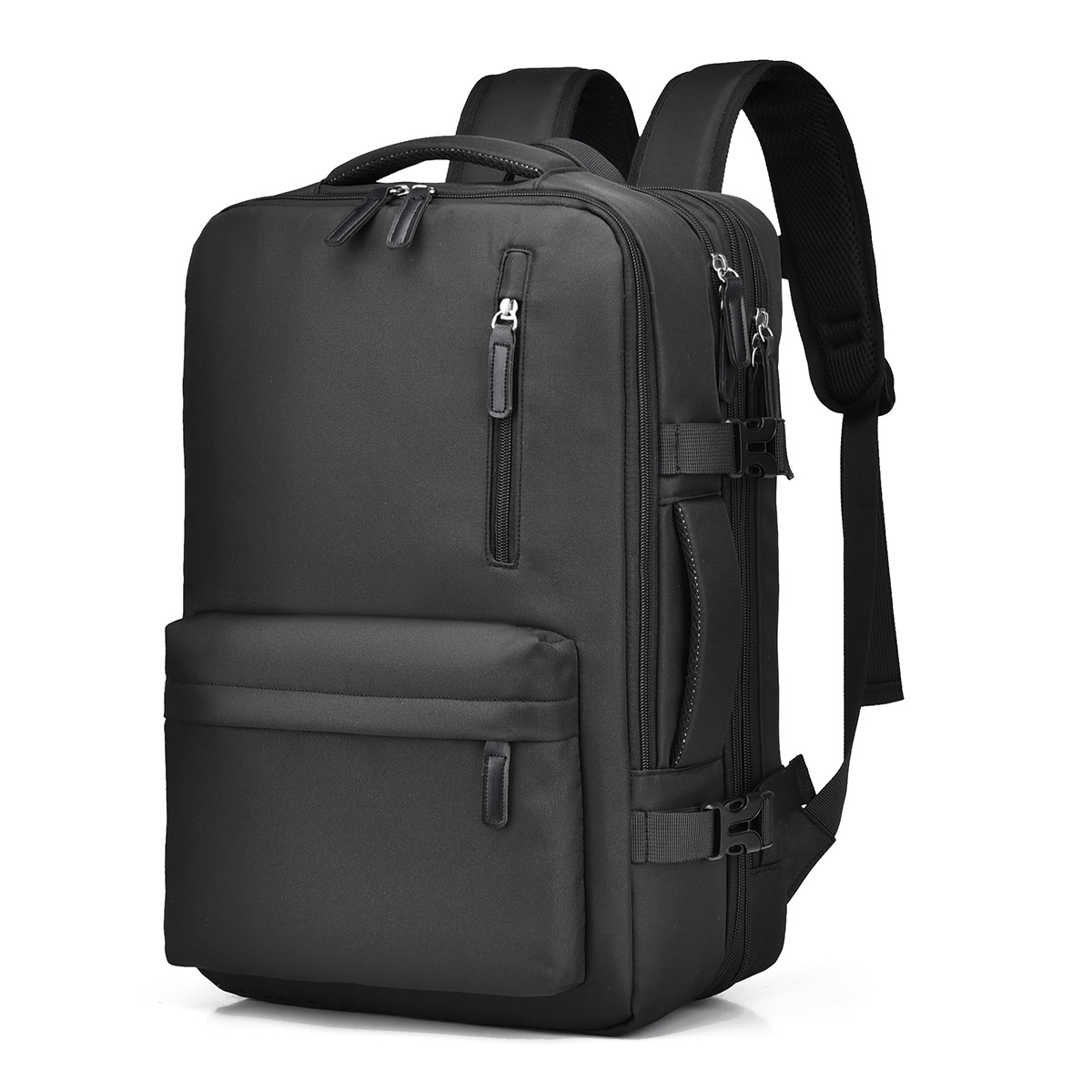 Erweiterbarer Rucksack für Damen und Herren ⎜ Vielseitiger Backpack im modernen Design für Alltag und Reisen