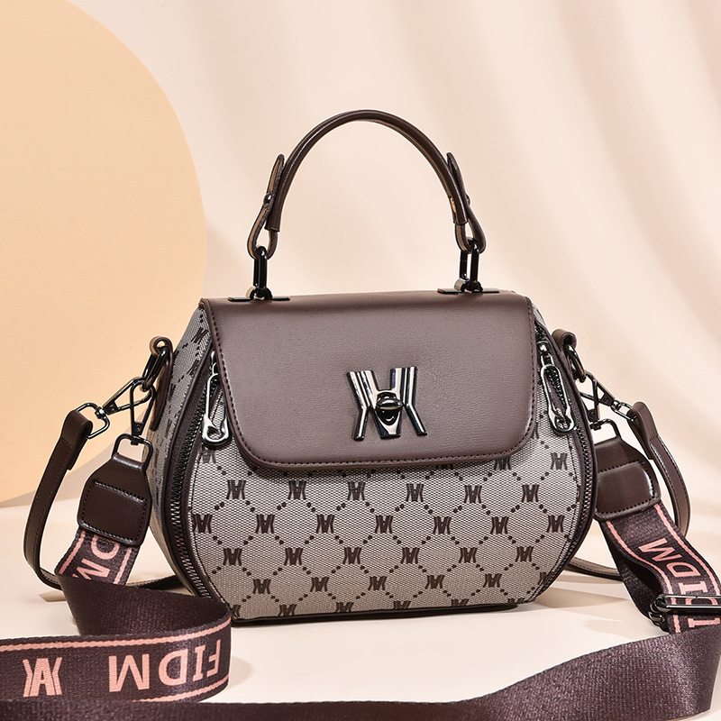 Umhängetasche für Damen ⎜ Trendige Handtasche mit viel Stauraum und praktischem Tragegriff für den Alltag
