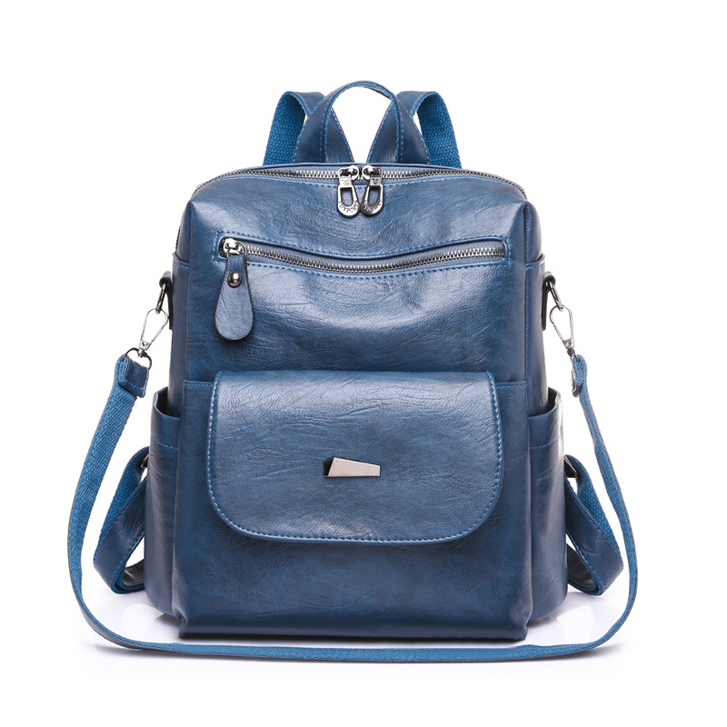 Damen Rucksack mit großer Kapazität ⎜ Modisches Design aus hochwertigem Material für Alltag und Reisen