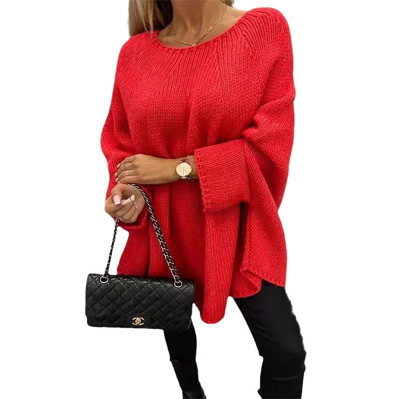 Drea - Pullover Mit Fledermausärmeln