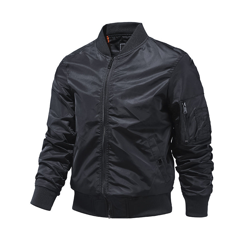 Herren-bomberjacke Von Edelkraft Stilvolle Eleganz Für Den Modernen Mann