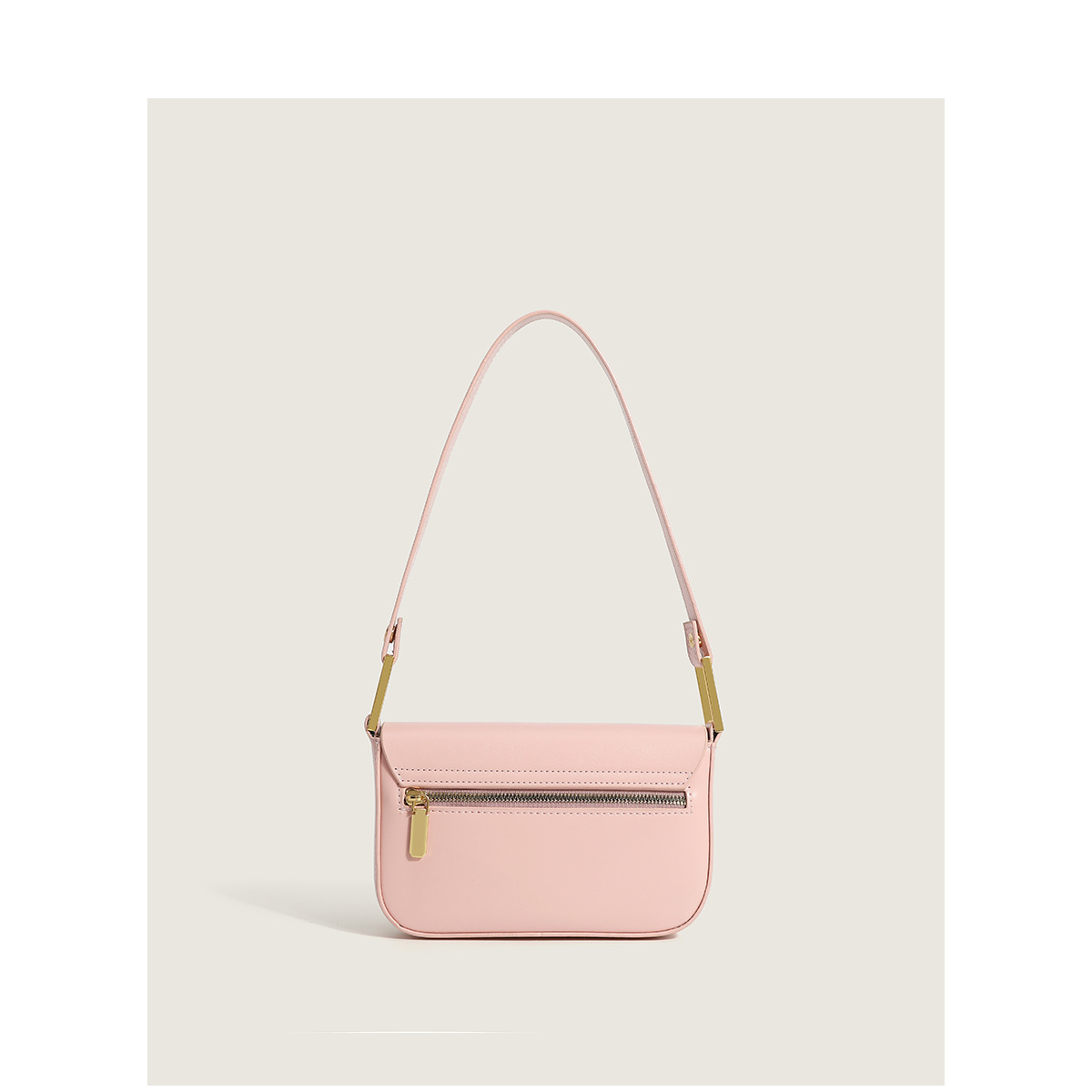 Kleine Umhängetasche für Damen ⎜ Modische Messenger Bag aus Leder mit abnehmbarem Trageriemen