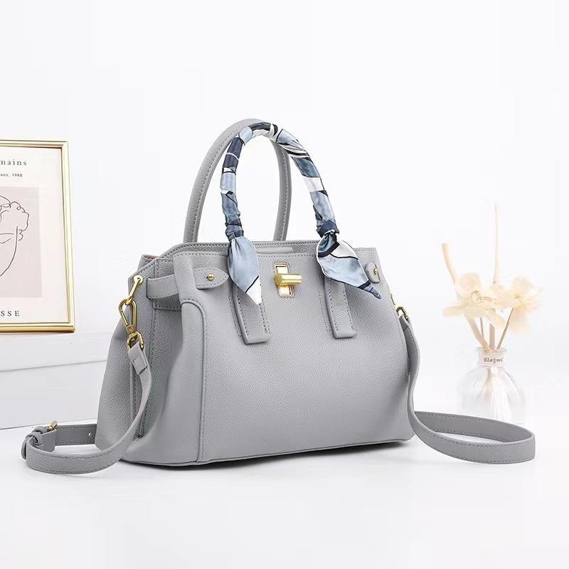Damen Handtasche mit Schalgriff ⎜ Elegante Schultertasche mit viel Stauraum für Alltag und Freizeit