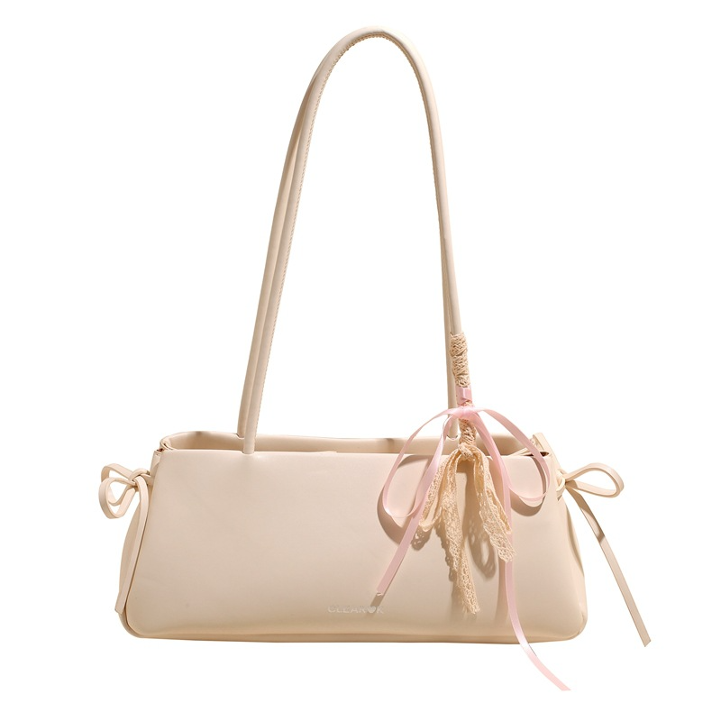 Elegante Damen Schultertasche ⎜ Schlichte Umhängetasche mit Verstellbaren Trägern und Femininer Form