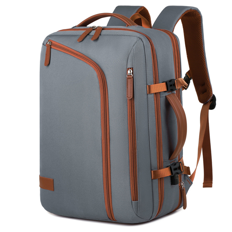 Damen Rucksack mit großem Volumen ⎜ Stilvoller Reiserucksack mit Kompressionsfunktion für Alltag und Trips