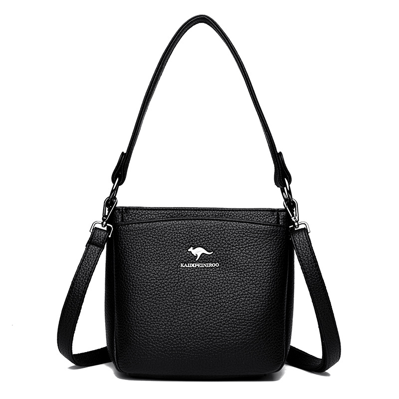 Umhängetasche für Damen ⎜ Modische Handtasche mit verstellbarem Riemen und schlichtem Design