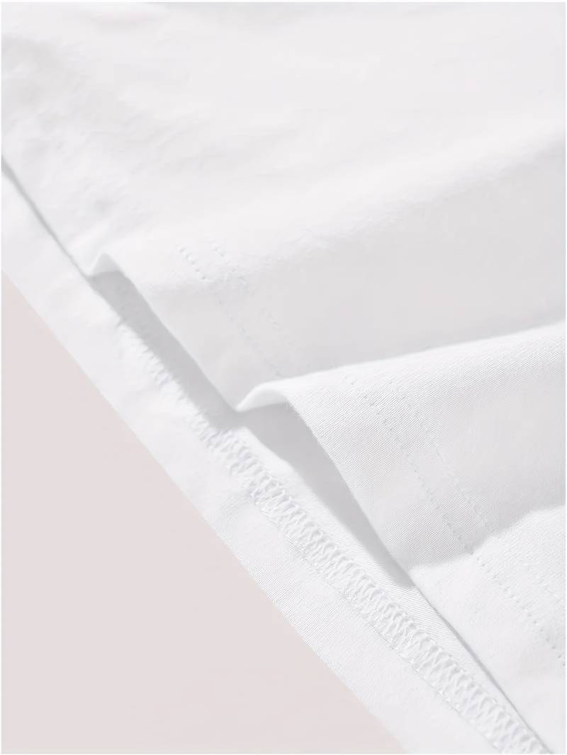 Evie - T-Shirt mit Herz-Buchstaben-Print und Rundhalsausschnitt