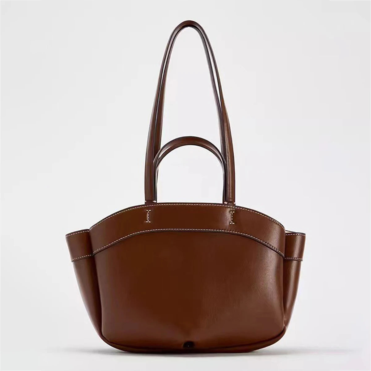 Shopper Tasche für Damen ⎜ Große Tragetasche mit Doppelhenkeln für Arbeit, Alltag und Einkauf
