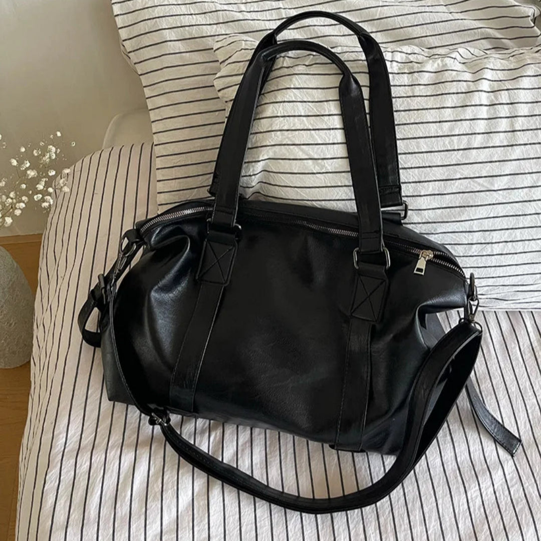 Damen Reisetasche zum Umhängen ⎜ Große Schultertasche mit Viel Stauraum und Lässigem Alltagsdesign