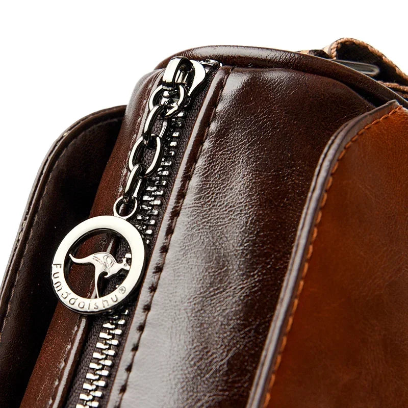 Umhängetasche für Damen ⎜ Retro-Schultertasche im Kissenstil mit breitem Trageriemen für Alltag und Freizeit
