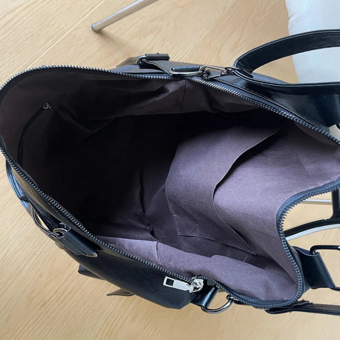 Damen Reisetasche zum Umhängen ⎜ Große Schultertasche mit Viel Stauraum und Lässigem Alltagsdesign