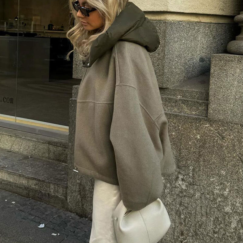 Reginald | Stylische Damenjacke Mit Kapuze