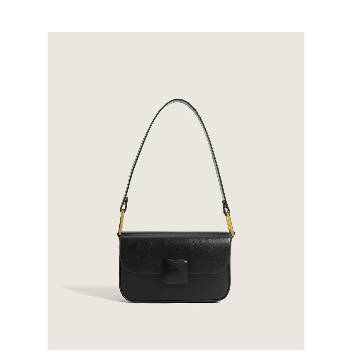 Kleine Umhängetasche für Damen ⎜ Modische Messenger Bag aus Leder mit abnehmbarem Trageriemen