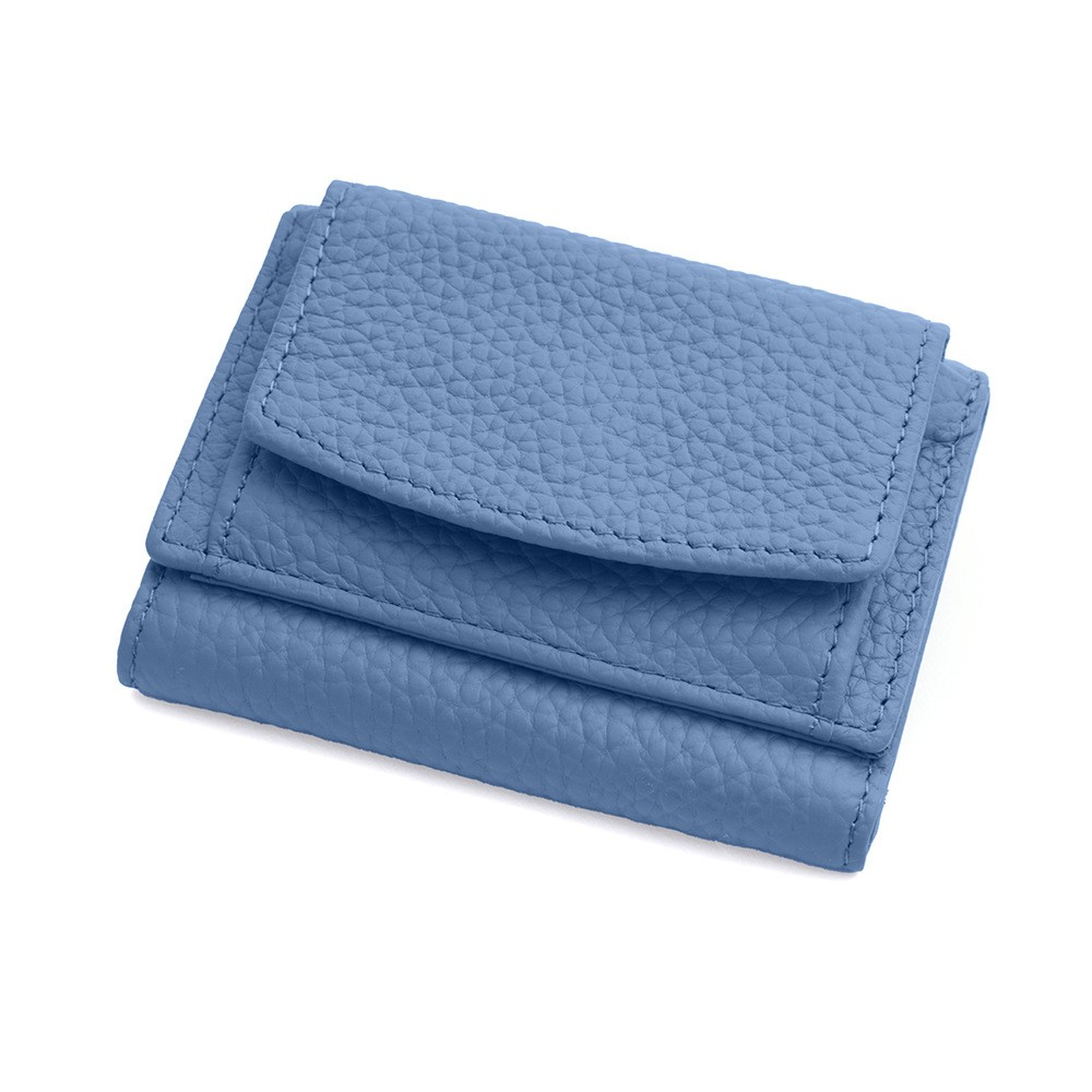 Mini Damen Geldbörse aus Leder ⎜ Kompakt mit mehreren Kartenfächern