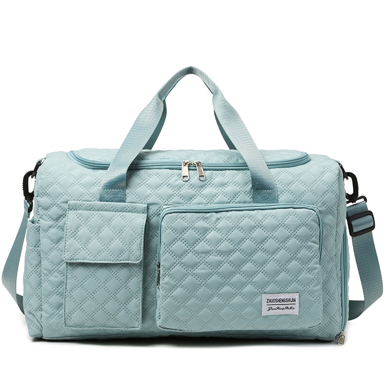 Reisetasche für Damen ⎜ Leichte Sporttasche mit großer Kapazität und praktischer Trennung von Nass und Trocken