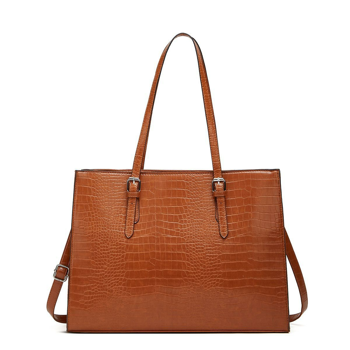 Shopper Tasche für Damen ⎜ Große Schultertasche mit Tragegriffen und viel Stauraum für Büro und Alltag